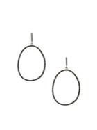 Sole Society Silvertone Gypsy Hoop Earrings