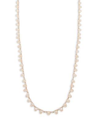 Design Lab Lord & Taylor Crystal Multistrand Necklace