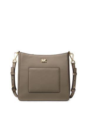 Michael Michael Kors Gloria Leather Crossbody Bag
