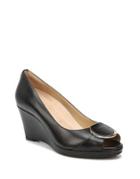 Naturalizer Ollie Leather Wedge Pumps