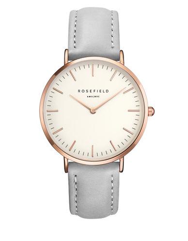 Rosefield The Bowery Analog Strap Watch
