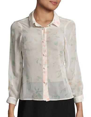 Paper Crown Chanelle Three-fourth Sleeve Printed Top