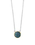 Effy 14k Yellow Gold And 925 Sterling Silver Necklace