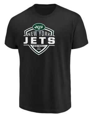 Majestic New York Jets Nfl Primary Receiver Cotton Tee