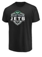 Majestic New York Jets Nfl Primary Receiver Cotton Tee