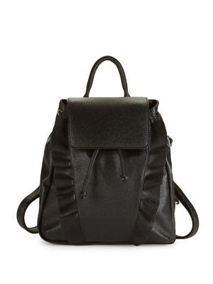 Design Lab Lord & Taylor Ruffled Backpack