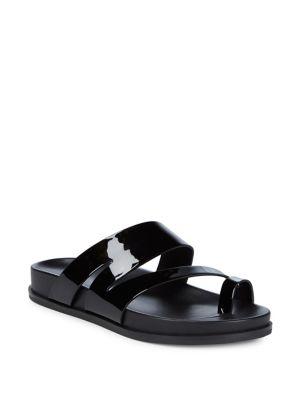 Marc Fisher Ltd Yamini Sport Leather Strappy Slides