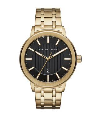 Armani Exchange Stainless Steel Sleek Bracelet Watch