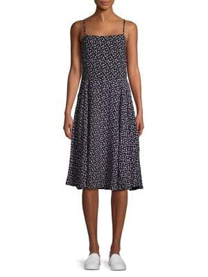 Calvin Klein Jeans Floral Fit-&-flare Dress