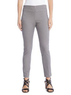 Karen Kane Gingham Piper Pants