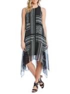 Karen Kane Handkerchief Hem Shift Dress