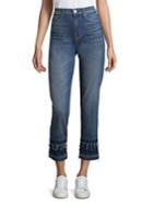 Hudson Jeans Zoeey High-rise Straight Crop Jeans
