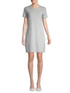 Michael Michael Kors Studded Short Sleeve Shift Dress