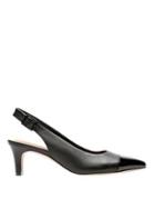Clarks Crewso Emmy Patent Leather Slingback Pumps