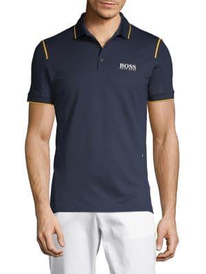 Hugo Boss Stripe Accent Polo