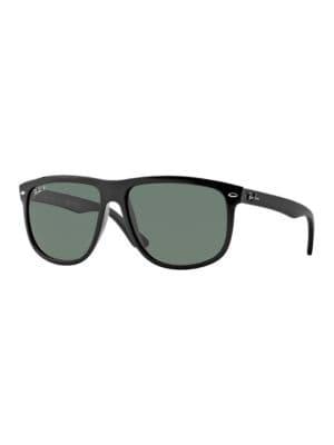 Ray-ban 60mm Flat-top Boyfriend Wayfarer Sunglasses