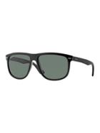 Ray-ban 60mm Flat-top Boyfriend Wayfarer Sunglasses
