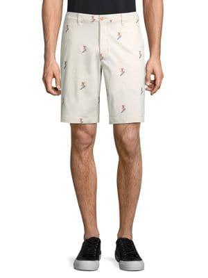 Tommy Bahama Printed Cotton Blend Shorts