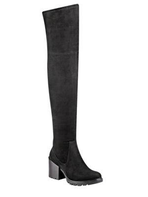 Kendall + Kylie Sawyer Suede Over-the-knee Boots