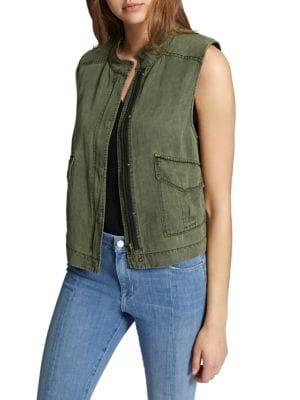 Sanctuary Treker Utility Denim Vest