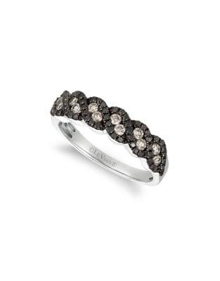 Le Vian Red Carpet Vanilla Diamonds, Chocolate Diamonds And 14k Vanilla Gold Ring