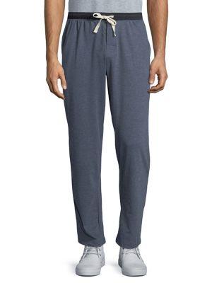Black Brown Jersey Lounge Pants