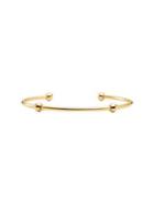 Michael Kors Custom Kors 14k Goldplated Charm Cuff Bracelet