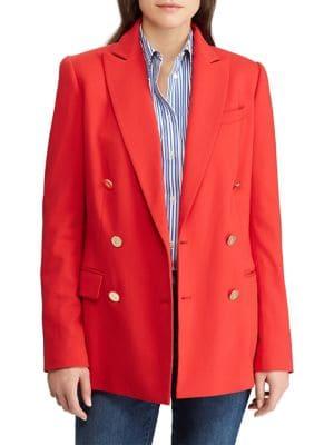 Lauren Ralph Lauren Peak Lapel Blazer