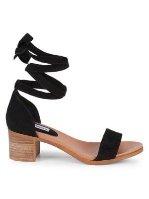 Steve Madden Leather Lace-up Heels