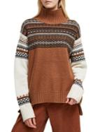 French Connection Tribal Wool-blend Sweater