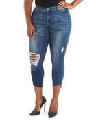 Lala Anthony Lala's Distressed Slim Fit Jeans