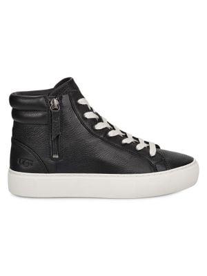 Ugg Ollie Metallic Leather Sneakers
