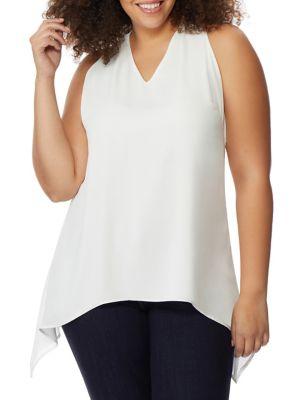 Rebel Wilson X Angels Plus Hi-lo Halter Top