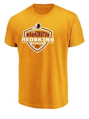 Majestic Washington Redskins Nfl Primary Receiver Cotton Tee