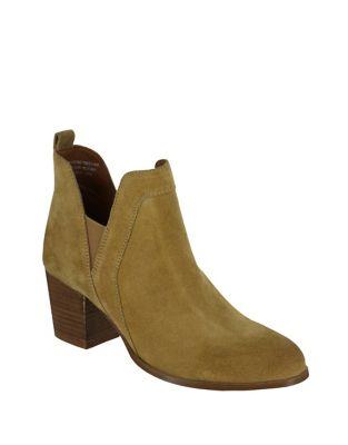 Mia Kastro Western Suede Booties