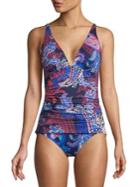 Tommy Bahama Paisley-print One-piece Swimsuit