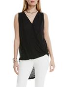Two By Vince Camuto High-low Front Twist Wrap Tank