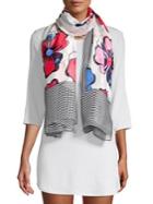 Laundry By Shelli Segal Floral-print Scarf