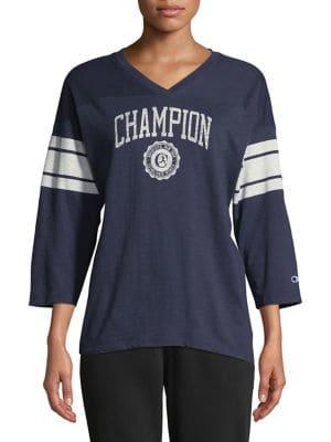 Champion Graphic V-neck Tee