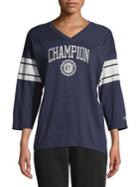 Champion Graphic V-neck Tee