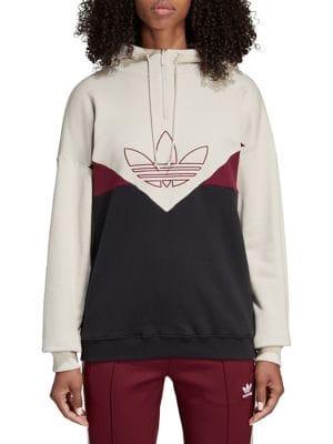 Adidas Og Quarter-zip French Terry Hoodie