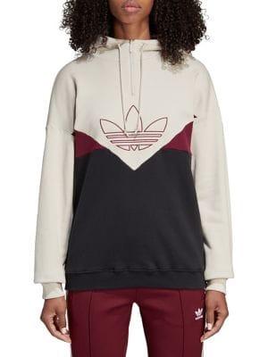 Adidas Og Quarter-zip French Terry Hoodie