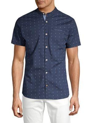 Jack & Jones Dotted Short-sleeve Shirt