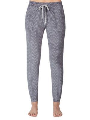 Pj Couture Time For Coco Printed Jogger Pants