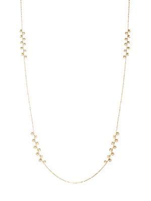 Nadri Sirena Goldtone Strand Necklace