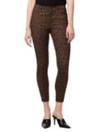 Sanctuary Social Standard High Rise Leopard Printed Skinny Ankle Jeans
