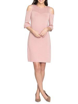 Nic+zoe Pontele Cold-shoulder Dress