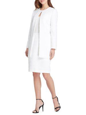 Tahari Arthur S. Levine Novelty Topper Skirt Suit