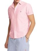 Polo Ralph Lauren Classic-fit Embroidered Cotton Button-down Shirt