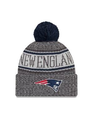 New Era Nfl Sideline New England Patriots Cold Weather Sport Knit Hat